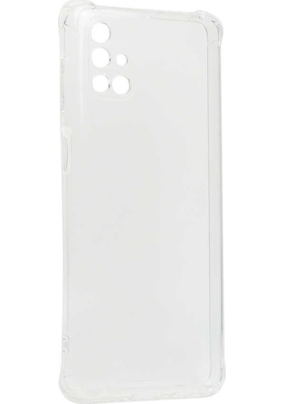 Galaxy Uyumlu M51 Kılıf Tchs Kamera Korumalı Nitro Anti Shock Silikon - Renksiz Renksiz