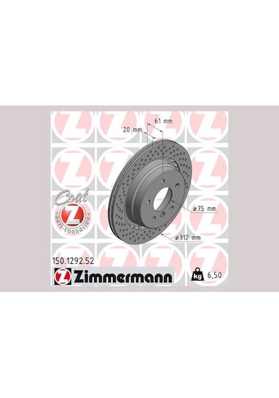 Fren - 798 - Dıskı Arka Sol Bmw M3 E36 - Dpmıx-hb - Kaplamalı Delıklı