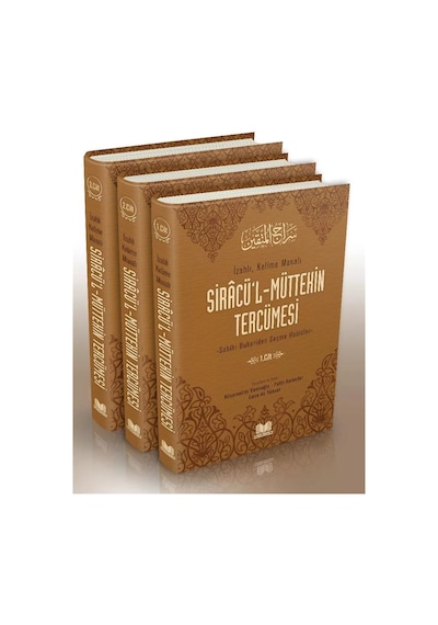 Siracül Müttekin Tercümesi 3 Cilt Takım / Hüsamettin Vanlıoğlu