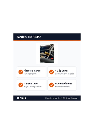 Trobus Oto El Freni Kılıfı Peluş Süs Leopar Desenli