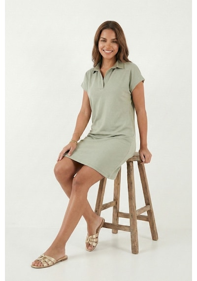 Lela Bayan Elbise 5866153 Olive Olive