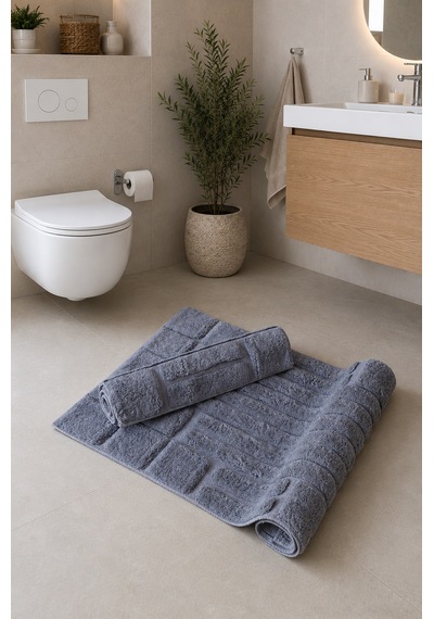 Bed Line Nerta 60 100 2 Lı Klozet Takımı Gri