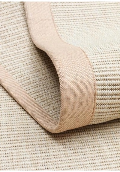 Eko Halı Ventura Vnt 2706 Cream Bordür Bej Sisal Görünümlü İç Ve Dış Mekan Uyumlu Hav Vermeyen Moder