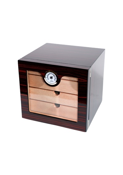 Premiumquality Bellavista Kahverengi Sedir Humidor Puro Kutusu - Tr8791