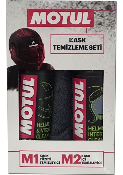 Motul Kask Temizleme Seti M1 + M2 + Bez