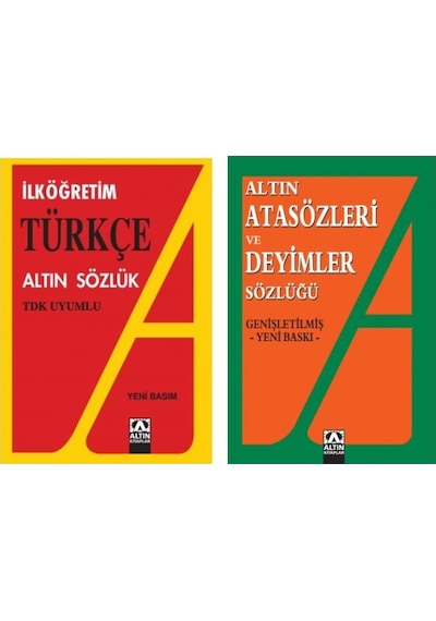 Altın Kitaplar Türkçe Sözlük Ve Atasözleri Ve Deyimler Sözlüğü 2 Li