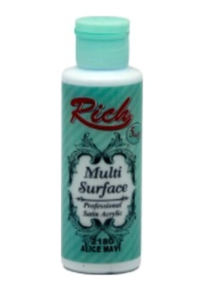 Rich Akrilik Boya Multi Surface 130 Cc Alice Mavi 2180