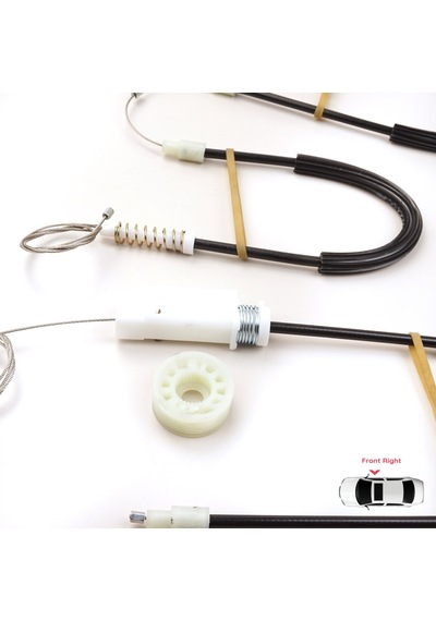 Sağ Cam Kriko Seti Mercedes Sl R230 2001-2012 Convertible İçin
