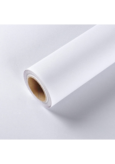 Beyaz Mat Duvar Kaplama Ve Duvar Baskı Folyosu 137x10 Metre