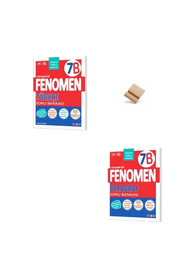 Fenomen 7. Sınıf Maarif 7b Türkçe Ve Paragraf Soru Bankası + Telefon Standı
