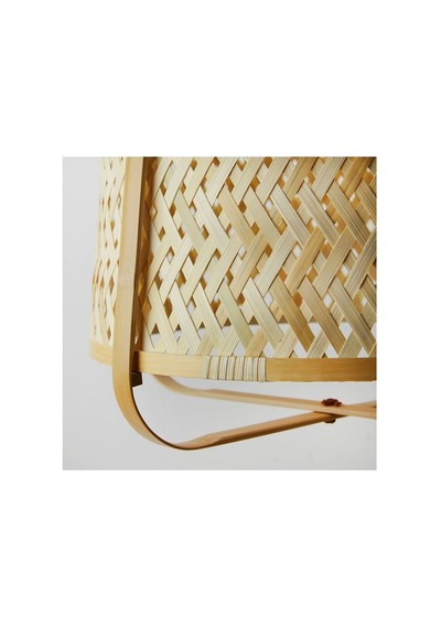 Ikea Knıxhult Sarkıt Lamba, Bambu