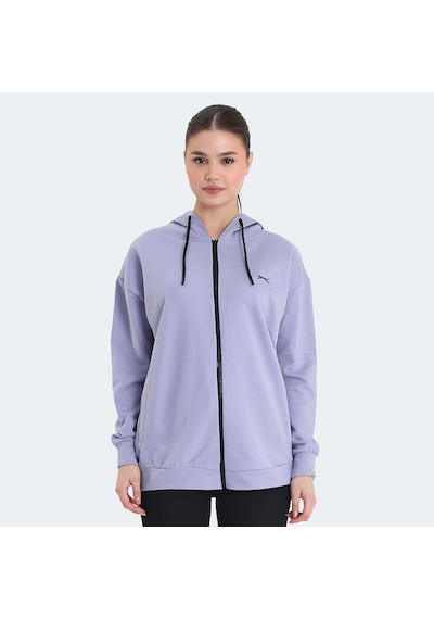 Slazenger KATHLEENA IN Kadın Sweatshirt Mor