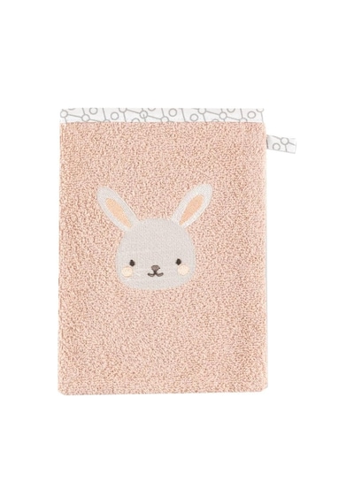 Lexroo Nakışlı Bebek Ve Çocuk Banyo Kesesi Bunny 15x21 Cm