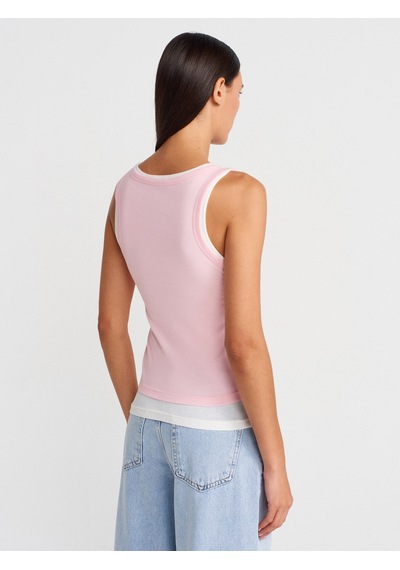 Dilvin 31870 Çift Katlı Top-toz Pembe Toz Pembe