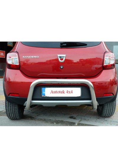 Dacıa Sandero Stepway 2012-2020 Arka Koruma Barı Yüksek - 60 - U Model