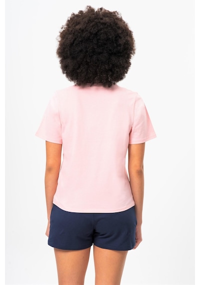 Benetton Bnt-w20382-23y Kadın T-shirt Bnt-w20382-r1398 Pudra