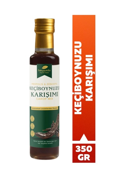 Keçiboynuzu Karışımı Beyyurdu Enerji Günlük Destek Doğal Pekmez Karışımı