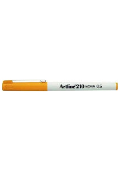 Artline 210 Keçe Uçlu Kalem Fineliner 0.6 Mm Yellow