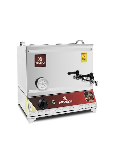 Armeka 30 Litre Çay Kazanı Elektrikli Pleytsiz Çay Kazanı Çay Oca