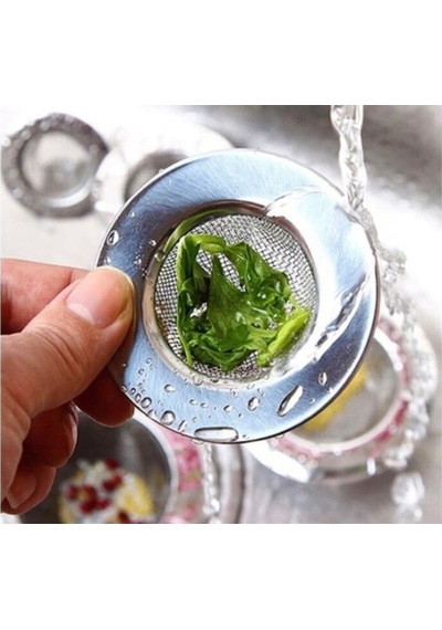 Mini Tel Lavabo Süzgeci Paslanmaz Çelik Küçük Mutfak Filtresi Tıkanıklık Önleyici Pratik Süzgeç Pasl Diğer