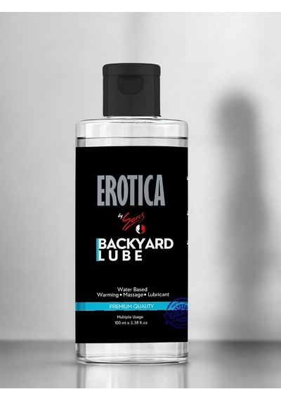 Backyard Lube Water 100ml - Su Bazlı Anal Kayganlaştırıcı Masaj Jeli, Hipoalerjenik, Paraben Ve Zararlı Kimyasal İçermez, Cilt Dostu, Kolay Temizlenebilir, Kondomla Uyumlu Kayganlaştırıcı