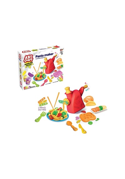 04101 Art Craft Makarna Oyun Hamur Set 280 Gr Çok Renkli