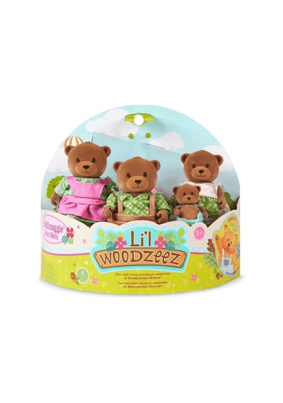 Li'l Woodzeez Ayıcık Ailesi Çok Renkli