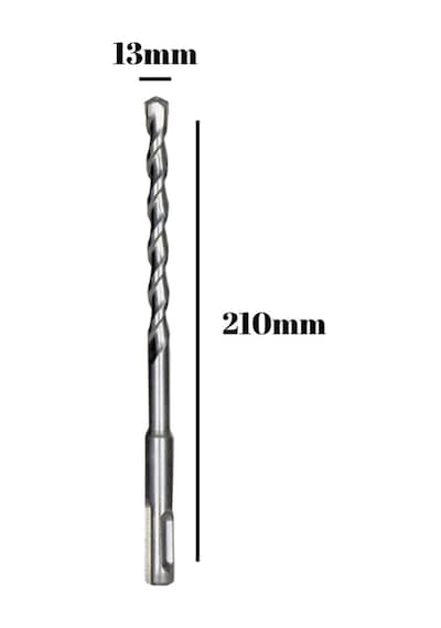 Beton Hilti Ucu Duvar Delme Hilti Delici Matkap Ucu Delici 13mm X 210mm 1 Adet