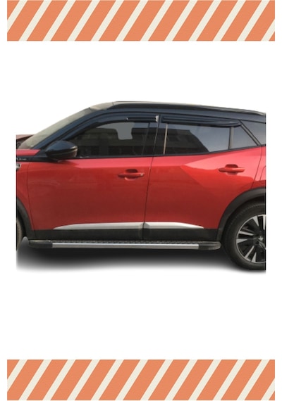 Peugeot 2008 2019-2022 Modellerine Özel 4'Lü Mügen Tip Cam Rüzgar