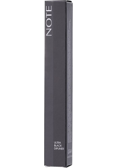 Note Cosmetique Ultra Black Dipliner Keçe Fırça Uçlu - Siyah