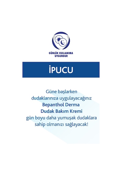 Bepanthol Derma Dudak Bakım Kremi 7.5 ML + Onarıcı Bakım Merhemi 3 x 3.5 G