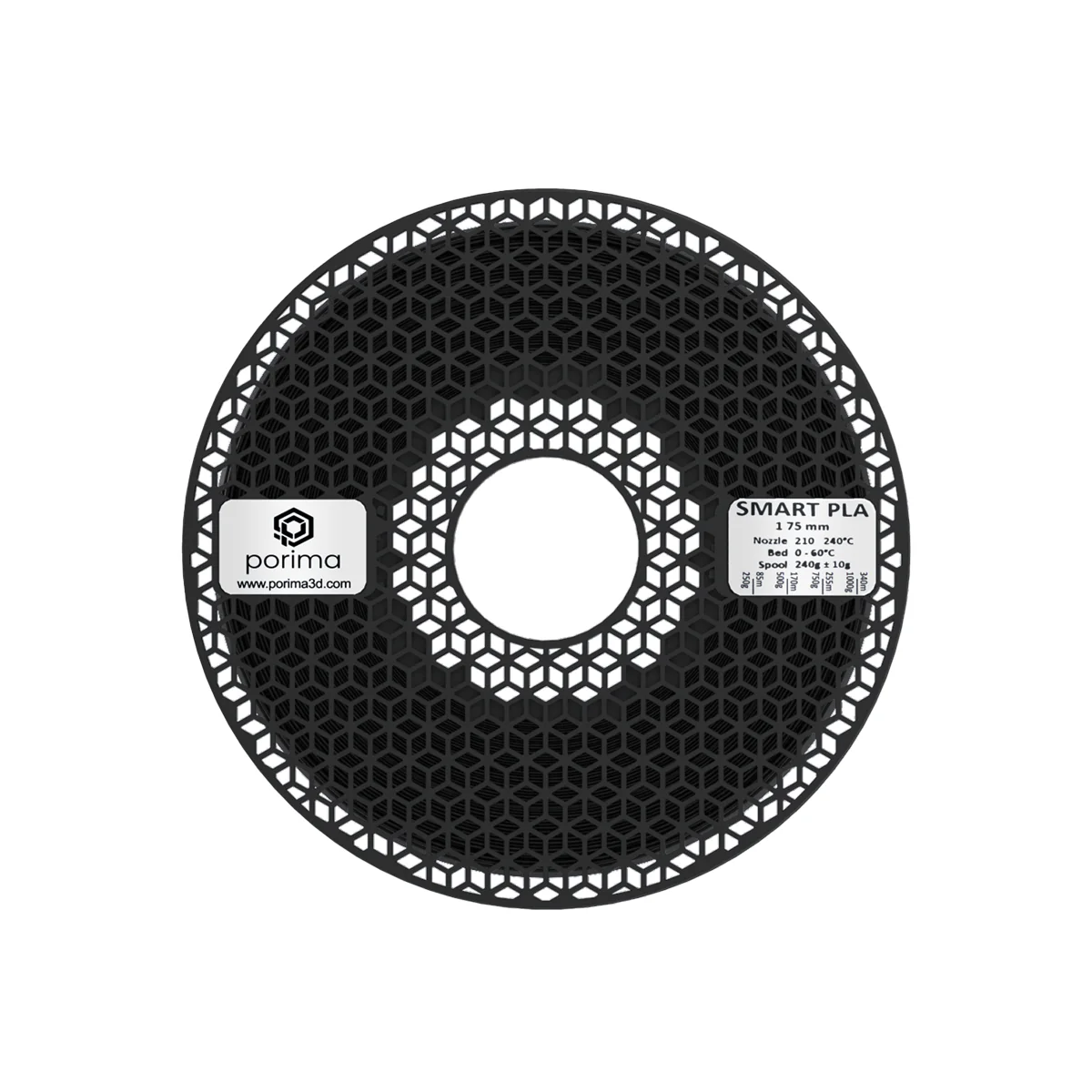 Porima Smart Pla Filament 1.75mm 1kg Siyah