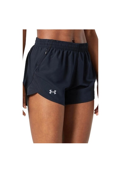 Under Armour Fly By 3 Kadın Şort Sıyah