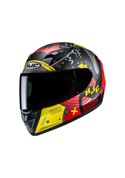 Hjc Y10 Kask Mıka Mc1sf Çocuk Kaskı Çok Renkli