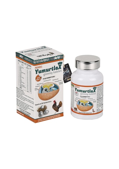 Yumurtlax Gümüş Tablet 375 Adet / Yumurtlatan Tablet - Kısırlık Önleyici
