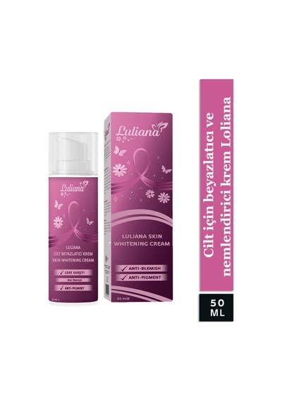 Luliana Cilt Beyazlatıcı Leke Karşıtı Krem 50 ML