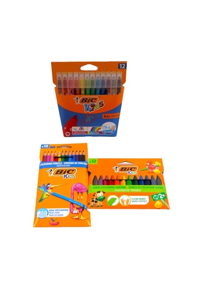 Kırtasiye Ofisi Bic İlkokul 3 Parça Boya Seti
