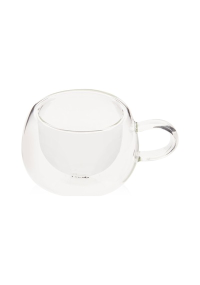Perottii Double Wall Cam Kupa - Şeffaf - 160 Ml Renkli