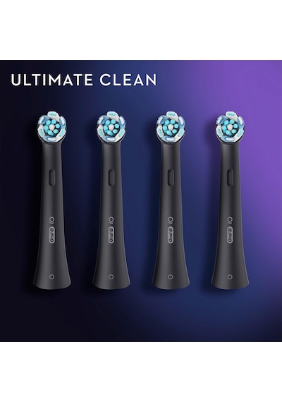 Oral-B iO Ultimate Clean Siyah Diş Fırçası Yedek Başlığı 4'lü