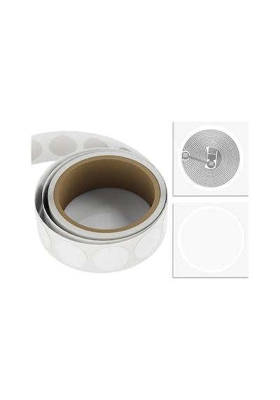 Ayrex 20 Adet Timeskey Nfc Çıkartması Ntag 213 Tam Programlanabilir Ntag213 Nfc Etiketleri Dairesel Çıkartmalar, An 1