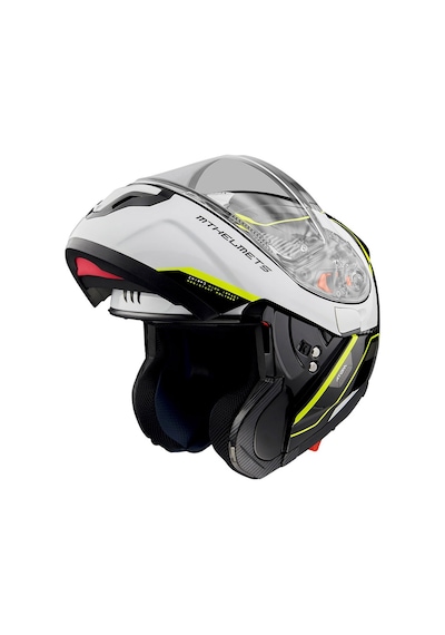 Mt Atom Sv Opened B3 Çene Açilir Motosiklet Kask Sarı - Siyah 54160