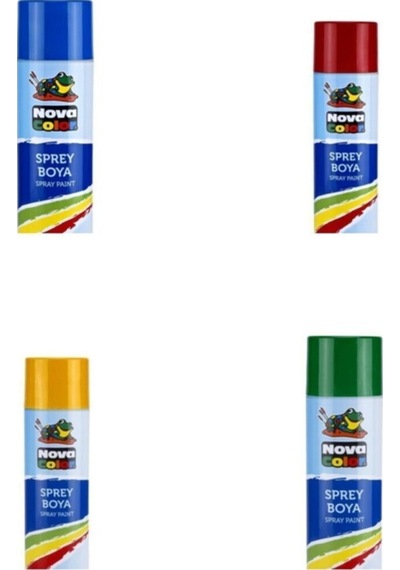 Sprey Boya Tam Dolum 200 Ml. Renk Çeşitli Mavi
