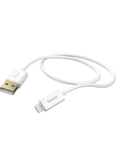 Hama Apple Uyumlu iPhone Lightning Usb Kablo Beyaz