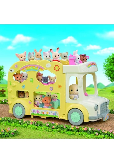 Sylvanian Families Gökkuşağı Anaokulu Otobüsü 5744