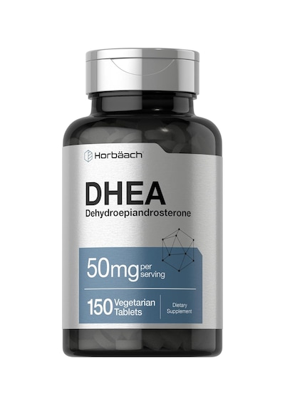 Horbaach Dhea 50mg 150 Tablets Non-gmo, Gluten Free Supplement