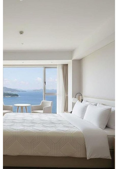 Özdilek Trendy Çift Kişilik Art Deco Battaniye - Kemik Kemik