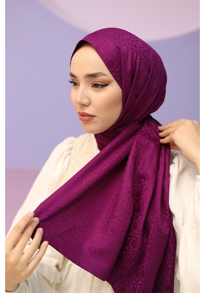Silk Home Deluxe Şal - Mürdüm - Mürdüm