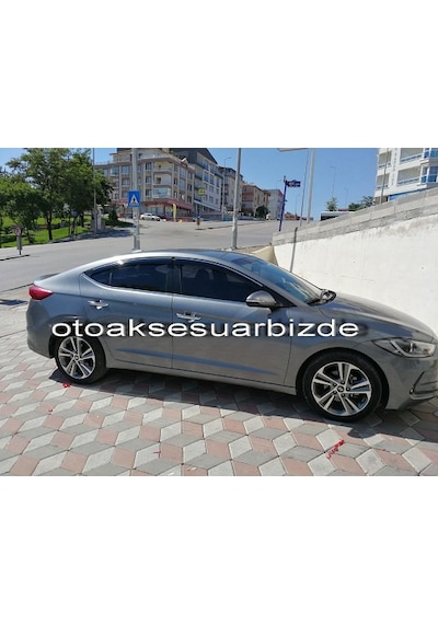 Hyundai Elantra Mügen Cam Rüzgarlığı 2015-2020 Arası Nikelajl . N11.13220