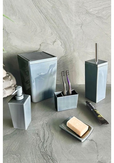 Primanova Biga Banyo Seti - Gri Gri