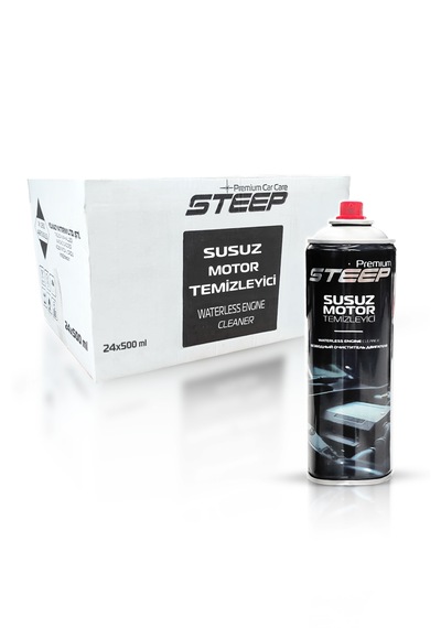 Steep Susuz Motor Temizleyici & Parlatıcı Sprey 24 Adet 500 Ml